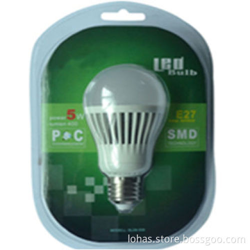 7W PC Case E27 LED Bulb, CE-certified, 85-265V AC, 2 Years Warranty